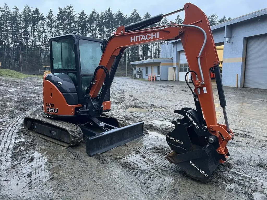 2022 Hitachi ZX35U Mini Excavator