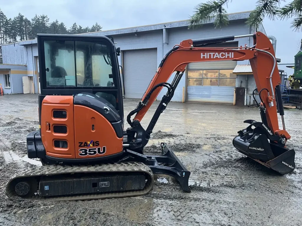 2022 Hitachi ZX35U Mini Excavator