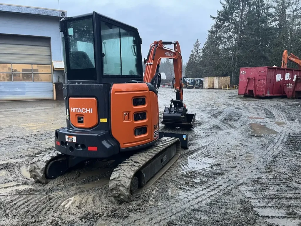 2022 Hitachi ZX35U Mini Excavator