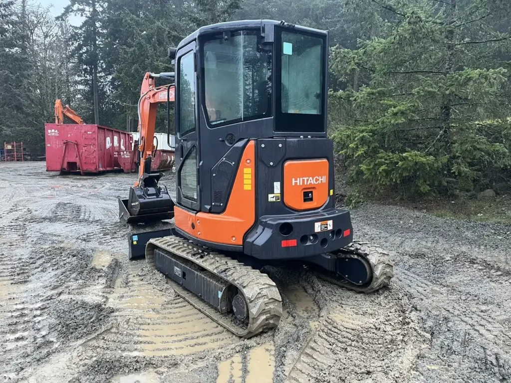 2022 Hitachi ZX35U Mini Excavator