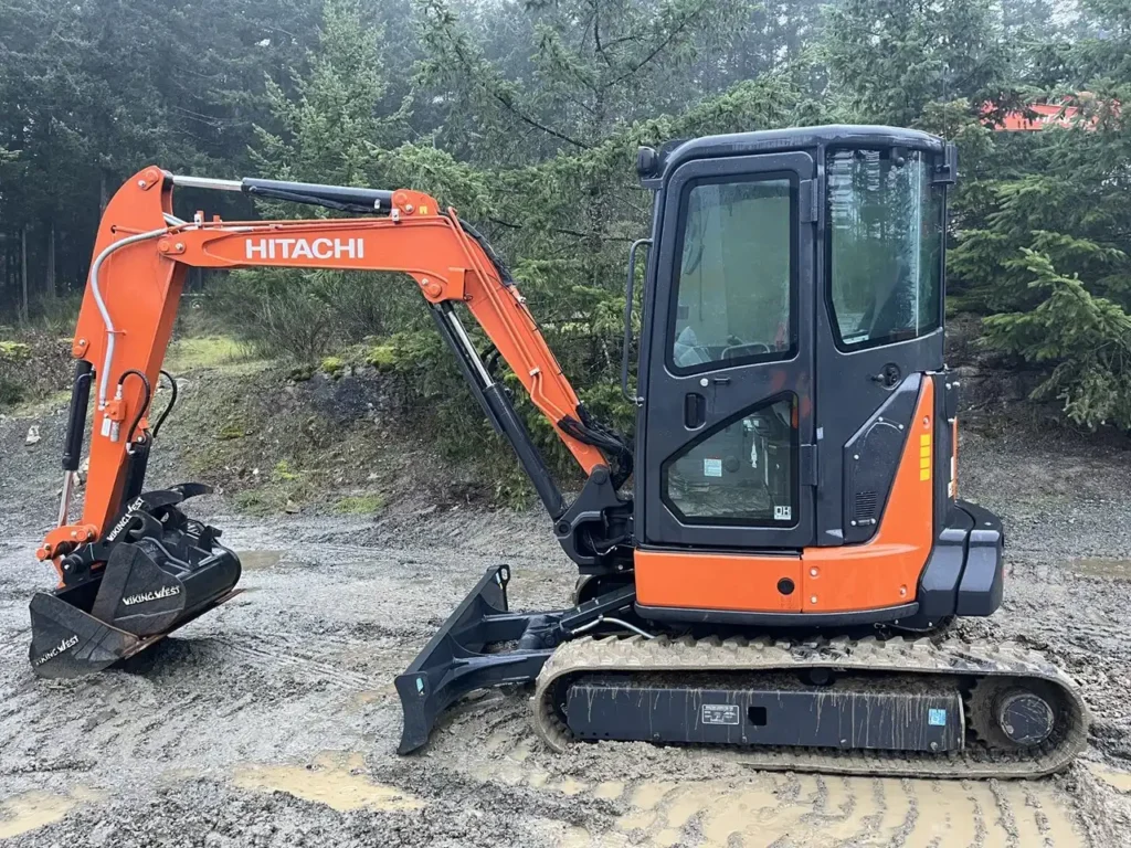 2022 Hitachi ZX35U Mini Excavator